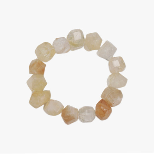 Cyrus Citrine Elastic Bracelet