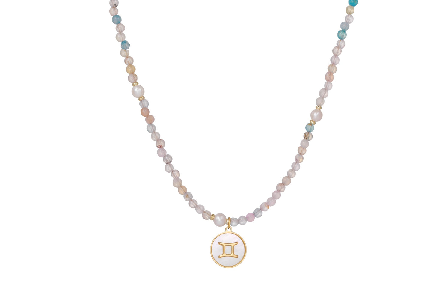 Gemini Zodiac Sign Necklace Birthday Gift