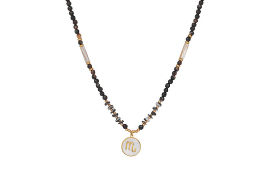 Scorpio Zodiac Sign Necklace Birthday Gift
