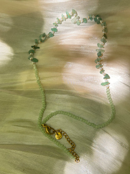 Aventurine Beaded Necklace