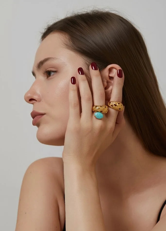 Turquoise Chunky Ring