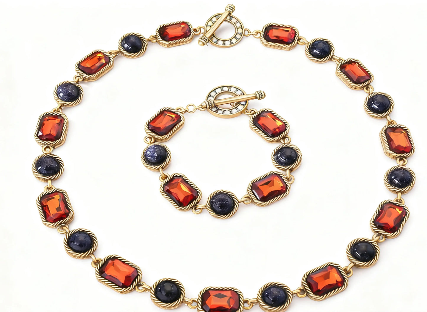 Vintage Style Middle Century Jewelry Set